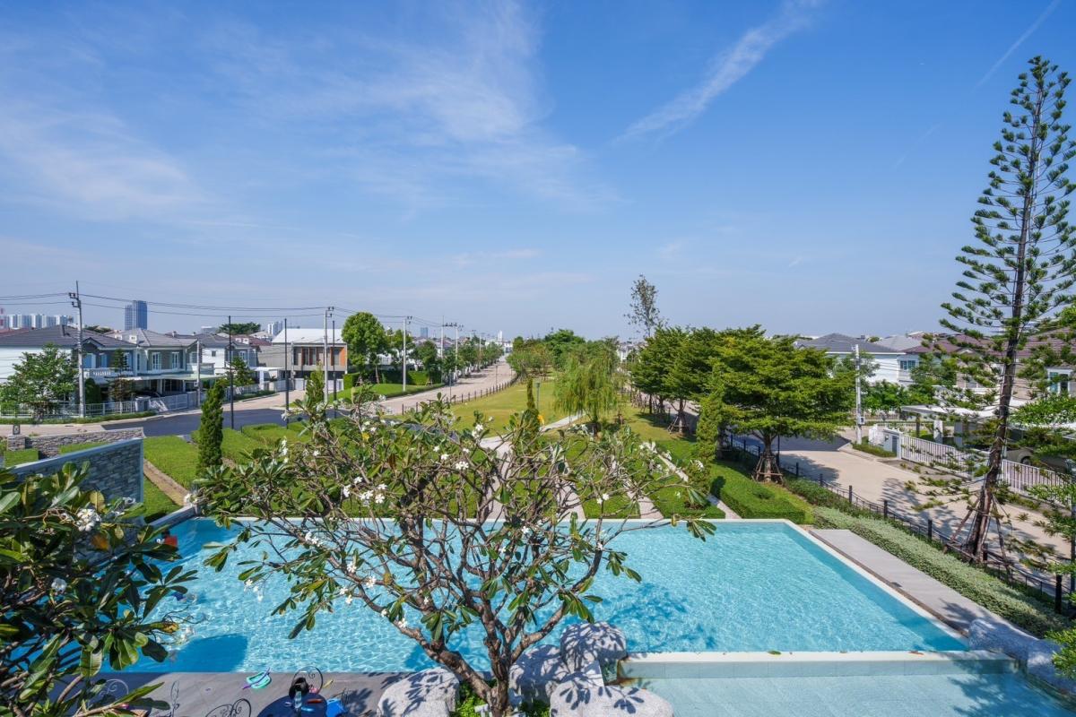 ให้เช่าบ้านบางนา แบริ่ง ลาซาล : New home for rent Anya Bangna-Ram 2 Private garden ready to move in Type: 3 Bed 3 Bath 1 Maid's roomPrivate GardenFull furnished Ready to move in Garden viewBuilt-in ModernLAND: 54 SQW.House: 172 SQM.Price : 65K / Month Make an appointment to see the