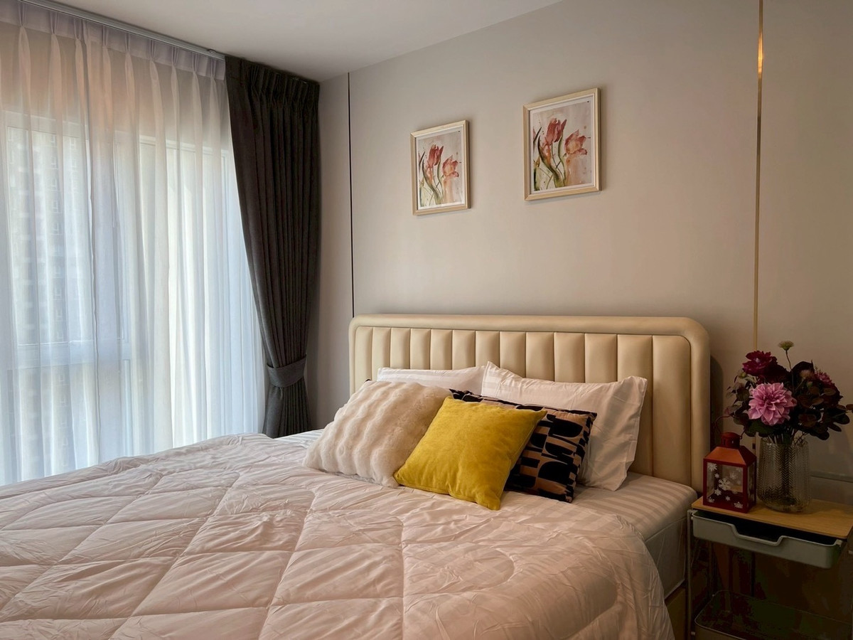 For RentCondoBangna, Bearing, Lasalle : 🌈 New room 🎁 New project@Regent Bangna 1 Bedroom 28 sqm. Building 🅱️ Floor 28 River View Next to the Ordnance Road, near Bang Na -Sukhumvit Road, can walk along the canal to 🚝BTS only 400 meters, near Bitec, Bangkok Mall, 🚝BTS, Bang Na intersection, beaut