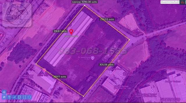 For SaleFactoryPattaya, Bangsaen, Chonburi : Sell ​​dark purple plans, WHA 1 Bo Win Nikh Win, Road 331 (44-0-65 Rai of area, selling 470 million) Bo Win Sriracha, Chon Buri