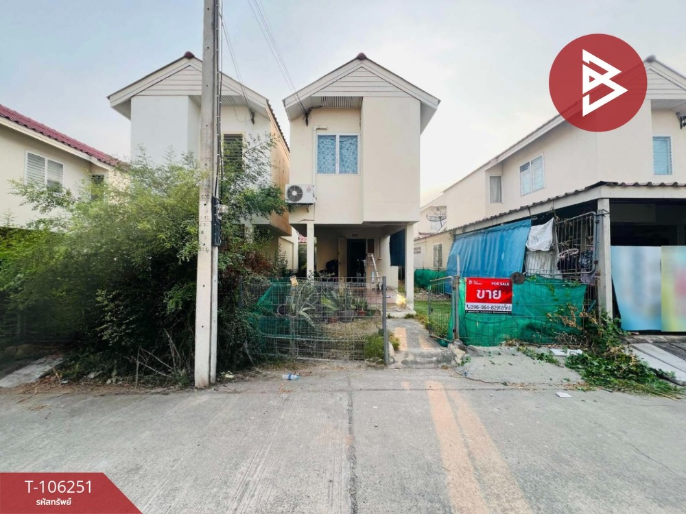 For SaleHouseSamut Songkhram : House for sale Eua Arthorn Lat Yai Village, Samut Songkhram, ready to move in
