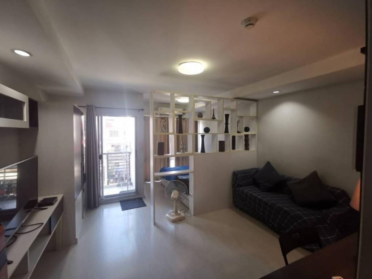 For RentCondoOnnut, Udomsuk : 🩷🌈 For rent 🧸🌳🌷the log 3 (The Log 3 Sukhumvit 101/1) 🧸 Size 28 sq.mons, 4th floor, T Building/1 Studio Room, Building View 🪧 Price 7,000 baht