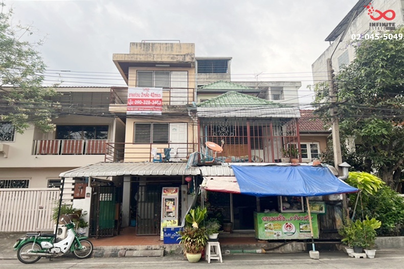 ขายทาวน์โฮมนนทบุรี บางใหญ่ บางบัวทอง : ขายบ้าน 3 ชั้น 42 ตารางวา หมู่บ้านประชานิเวศน์ 3 ถนนประชานิเวศน์