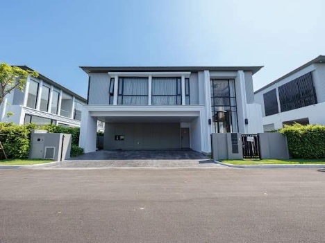 ให้เช่าบ้านลาดกระบัง สุวรรณภูมิ : Belgravia excetive pool villa bangna for rent