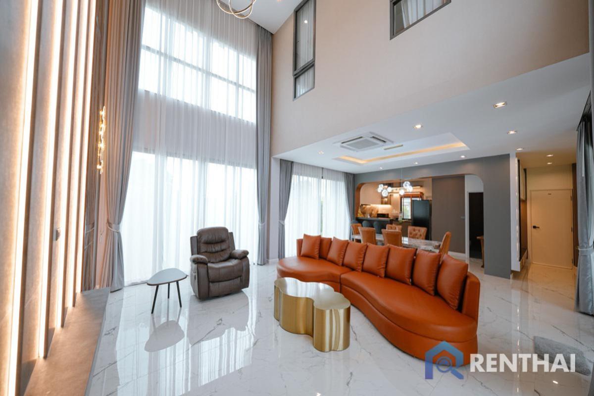 ขายบ้านพัทยา บางแสน ชลบุรี สัตหีบ : บ้านที่ดีที่สุดในหมู่บ้าน 4 ห้องนอน 4 ห้องน้ำ พร้อมเฟอร์นิเจอร์ครบครัน