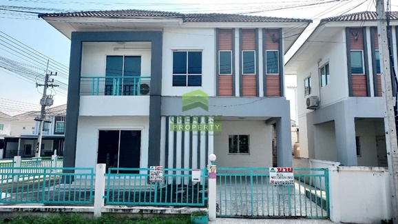 ขายบ้าน : หมู่บ้าน แลนซีโอ คริป เพชรเกษม 81 Lanceo Crib Phetkasem 81 ขายด่วน บ้านเดี่ยว 2 ชั้น เนื้อที่ 43.80 ตร.ว แปลงมุม ทำเลดี ใกล้รถไฟฟ้า เดอะมอลล์บางแค
