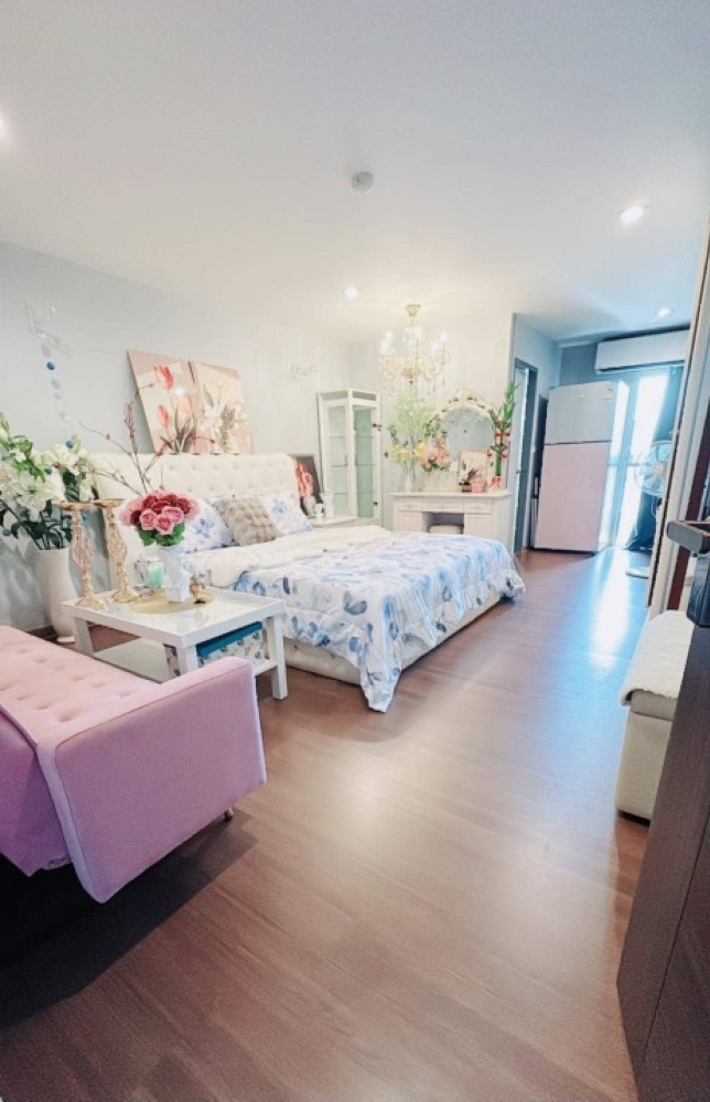 For SaleCondoRatchadapisek, Huaikwang, Suttisan : Urgent sale ✨ Grand Park Town ✨ Beautifully decorated, ready to move in, room facing north, near Central Eastville (PS57724)
