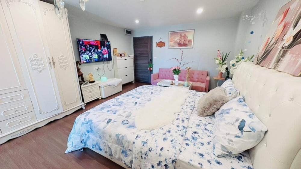For SaleCondoRatchadapisek, Huaikwang, Suttisan : Urgent sale ✨ Grand Park Town ✨ Beautifully decorated, ready to move in, room facing north, near Central Eastville (PS57724)