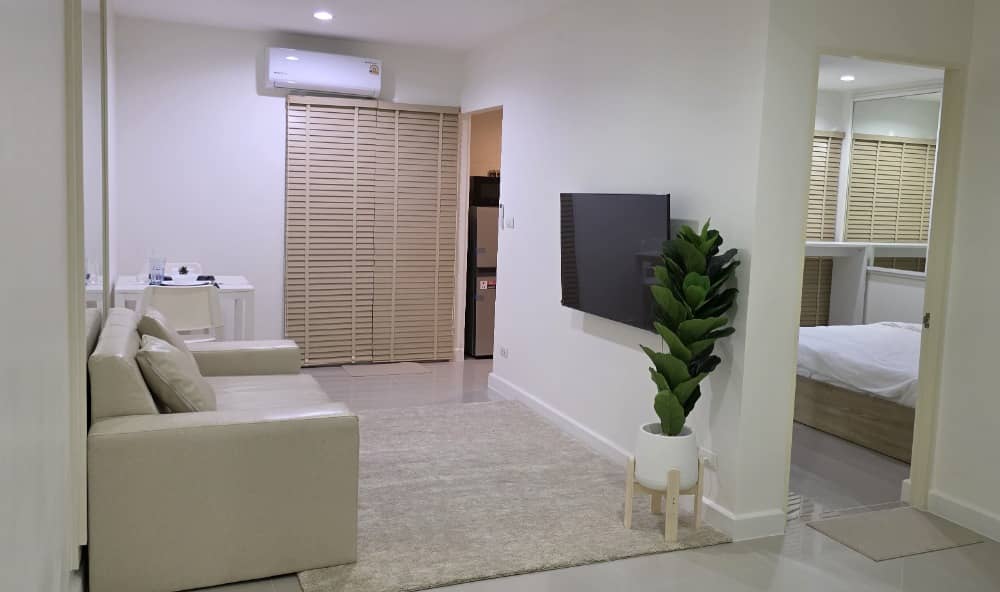 For SaleCondoThaphra, Talat Phlu, Wutthakat : Urgent sale 🔥 Metro Park Sathorn 🔥 complete furniture and electrical appliances, near the BTS (PS57852)