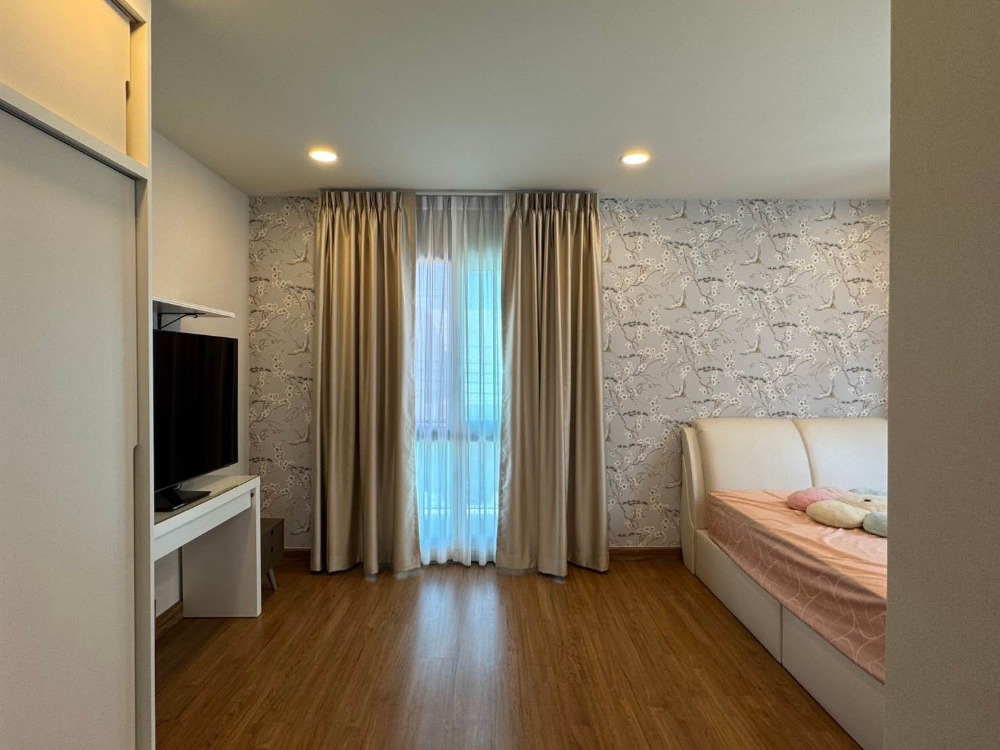 For RentHouseBangna, Bearing, Lasalle : K-6252 Urgent rent! Detached house, Centro Bangna, beautiful English style house, convenient transportation mega bangna