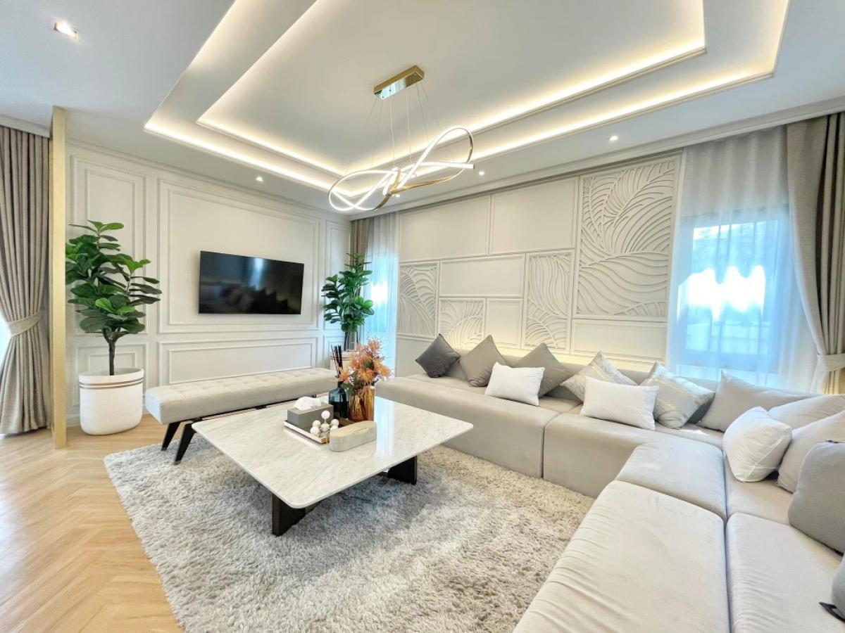 ให้เช่าบ้านบางนา แบริ่ง ลาซาล : 🌟ให้เช่าบ้านเดี่ยว เดอะ ซิตี้ บางนา บ้านเดี่ยวไซส์ใหญ่สุด 2 ชั้น 5 ห้องนอน|6 ห้องน้ำ ตกแต่งสวย ใกล้ เมกาบางนา💥ค่าเช่า 229,000 บาท/เดือน