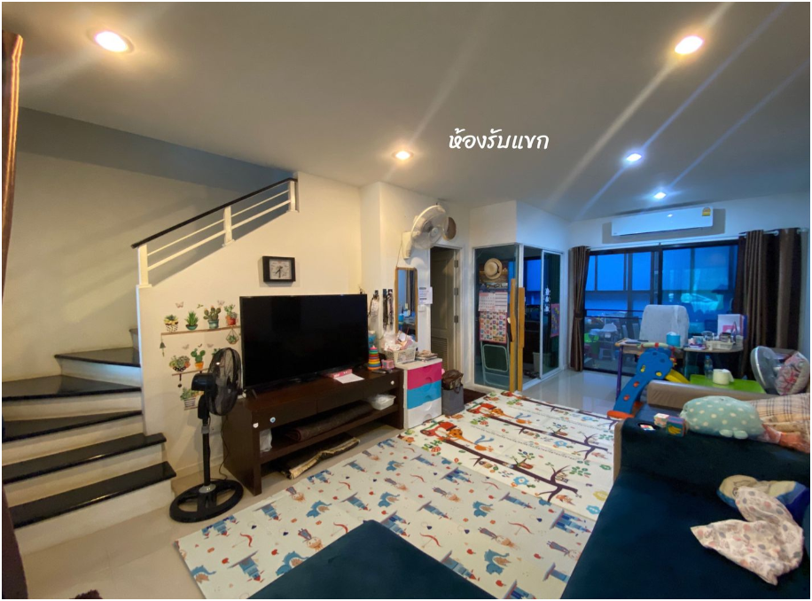 For SaleTownhomePattanakan, Srinakarin : 3-story townhome for sale, 3 bedrooms, 3 water, 180 sq. Wah, Pasio Srinakarin-Rama 9