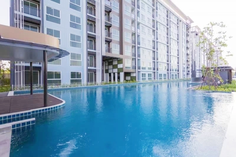 For SaleCondoNonthaburi, Bang Yai, Bangbuathong : For sale: Iris Westgate 26 sqm., 6th floor, fully furnished.