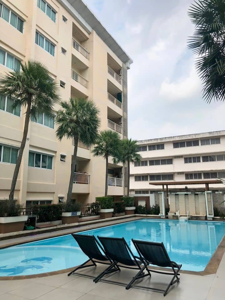 For SaleCondoLadkrabang, Suwannaphum Airport : Urgent sale 🔥 The Ninth Place 🔥 Fully decorated, ready to move in. Next to the main Srinakarin Road, opposite Paradise Park (PS58044)