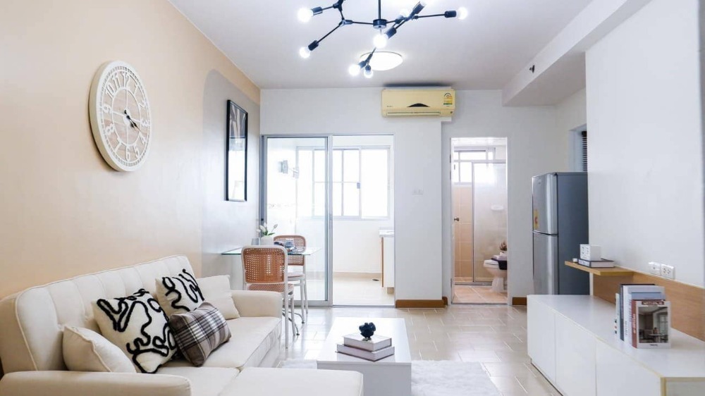 For SaleCondoRattanathibet, Sanambinna : Urgent sale 🔺 City Home Rattanathibet 🔺 Newly renovated near MRT Purple Line (PS58056)