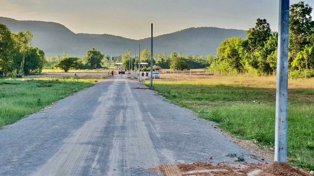 For SaleLandRatchaburi : 2 rai of land for sale, converted in the resort, Ban view, Khao Son @ Rang Bua, Rang Bua Subdistrict, Chom Bueng Ratchaburi District