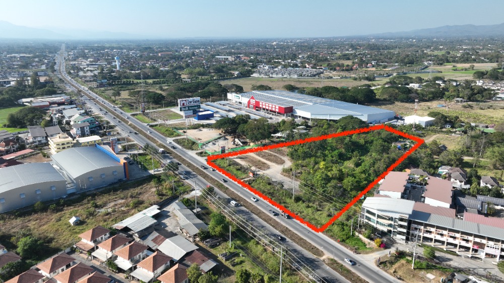 For RentLandChiang Mai : Land for Rent in Near Homepro Sansai Chiang Mai
