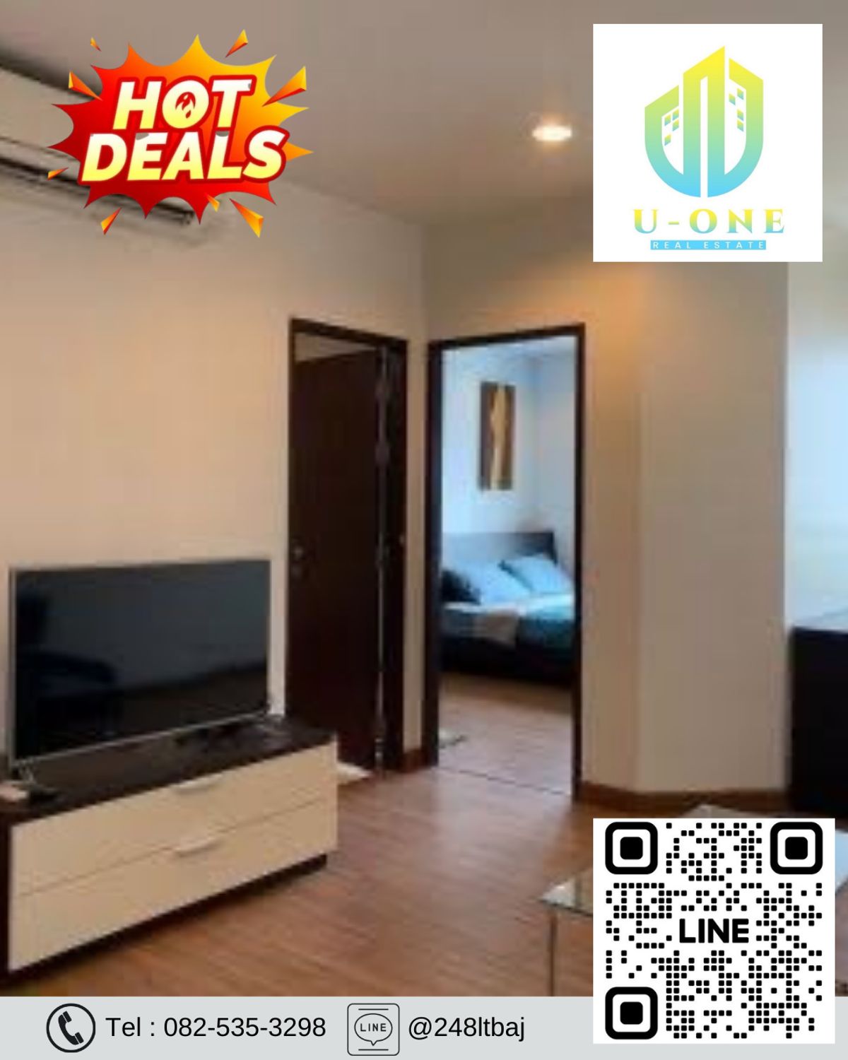 For SaleCondoRama9, Petchburi, RCA : 📍🔥 Condo for sale, The Line Asoke Ratchada (The Line Asoke Ratchada)
