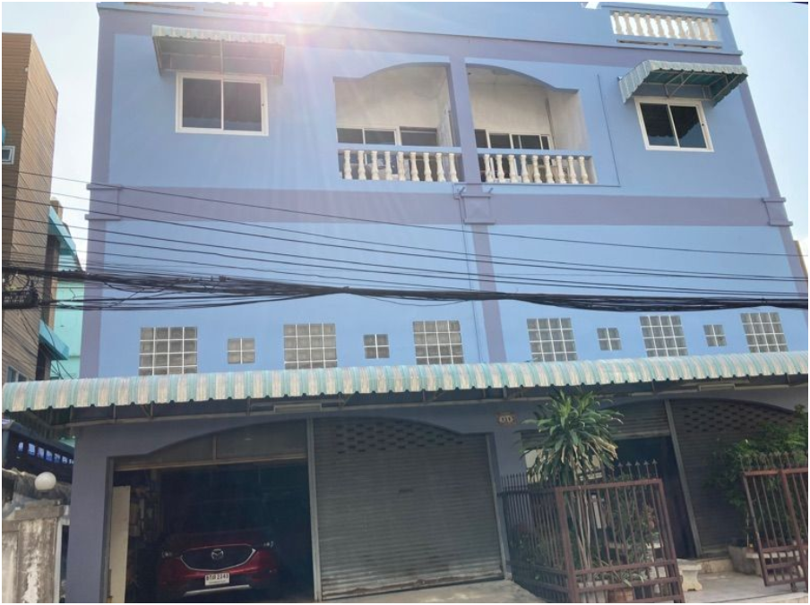 For SaleHouseRatchadapisek, Huaikwang, Suttisan : House for sale, 2 -story buildings, Village, Wisutthiniwet Pracha Uthit Road (S4651)