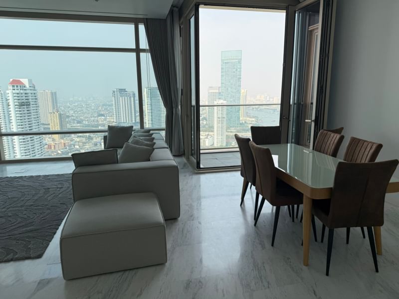 ให้เช่าคอนโดสาทร นราธิวาส : 🏙️ ให้เช่าคอนโดหรู Four Seasons Private Residences Bangkok – วิวแม่น้ำเจ้าพระยา ใจกลางกรุงเทพฯ 🏙️