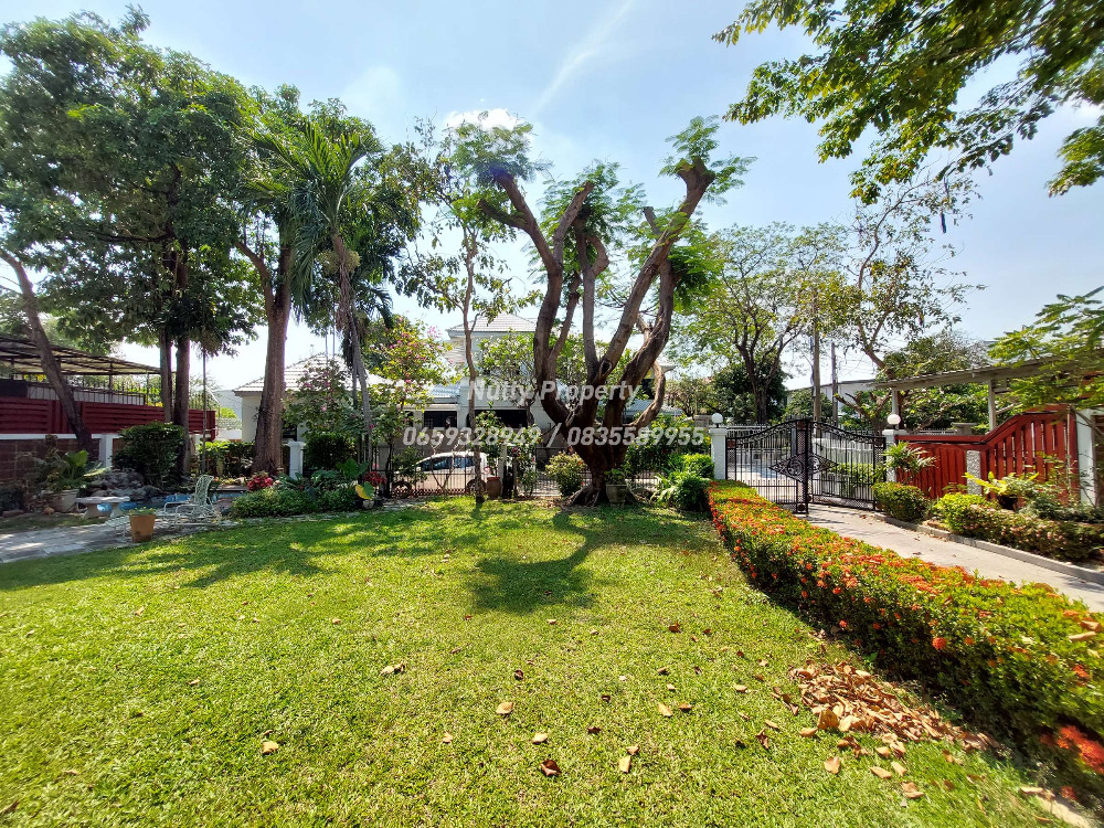 For SaleHouseSamut Prakan,Samrong : Special offer! Price reduced by 3 million baht. Large corner plot detached house, Ladawan Srinakarin.