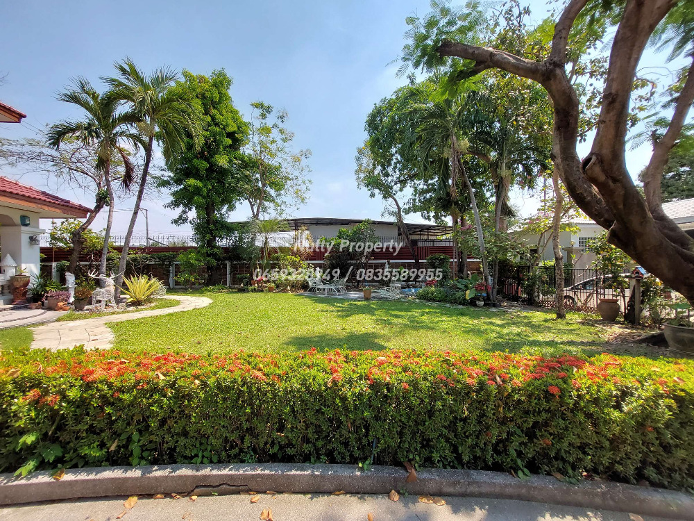 For SaleHouseSamut Prakan,Samrong : Special offer! Price reduced by 3 million baht. Large corner plot detached house, Ladawan Srinakarin.