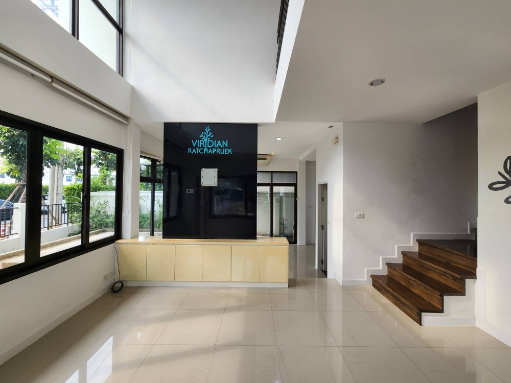 ให้เช่าทาวน์โฮมพระราม 5 ราชพฤกษ์ บางกรวย : ให้เช่าบ้านแฝด เวอริเดียน ราชพฤกษ์ ใกล้ บุญถาวร ราชพฤกษ์ เพียง 4 นาที