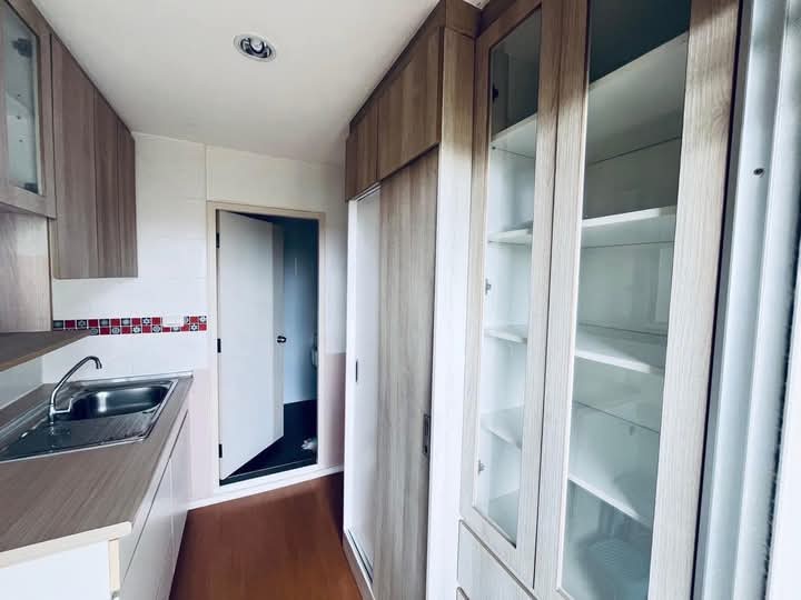 For SaleCondoKaset Nawamin,Ladplakao : S-LPRL121 Condo for sale, Lumpini Ramintra-Lad Phrao 1, 4th floor, Building B1, city view, 26 sq m., 1 bedroom, 1 bathroom, 1.54 million, 064-959-8900