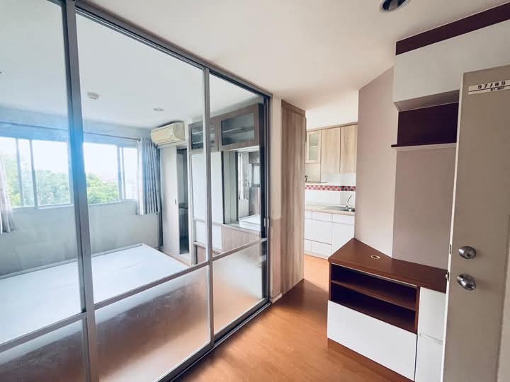 For SaleCondoKaset Nawamin,Ladplakao : S-LPRL121 Condo for sale, Lumpini Ramintra-Lad Phrao 1, 4th floor, Building B1, city view, 26 sq m., 1 bedroom, 1 bathroom, 1.54 million, 064-959-8900