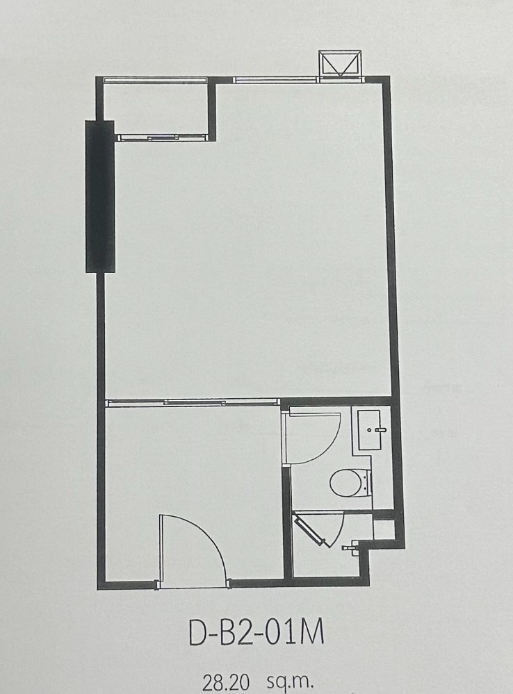 ขายดาวน์คอนโดปิ่นเกล้า จรัญสนิทวงศ์ : ขายดาวน์ห้อง 1 Bedroom Duo zone ชั้น 26 UsableArea 39.5 Sq.m. Origin play bangkhunnon triple station