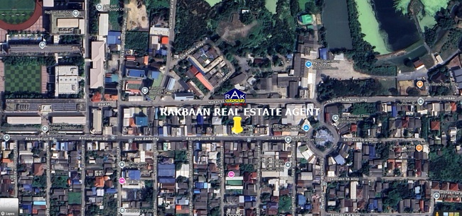 For SaleLandBang kae, Phetkasem : Land for sale 24 sq.w., Assumption Road, Thonburi (Economic village), 8 meters wide, can build a 3 -story building for 2.45 c.
