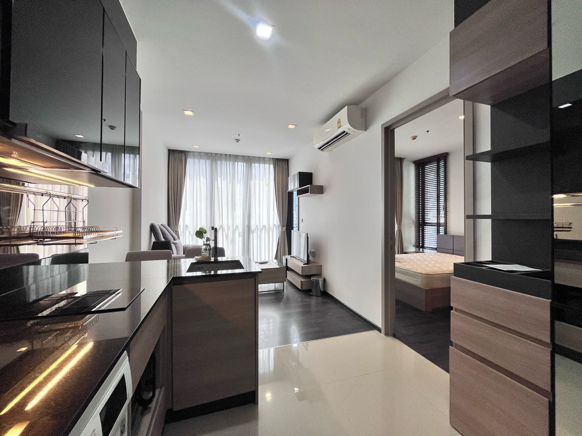 For RentCondoRama9, Petchburi, RCA : 🔥For rent The Line Asoke - Ratchada 1 Bedroom 1 Bathroom corner room