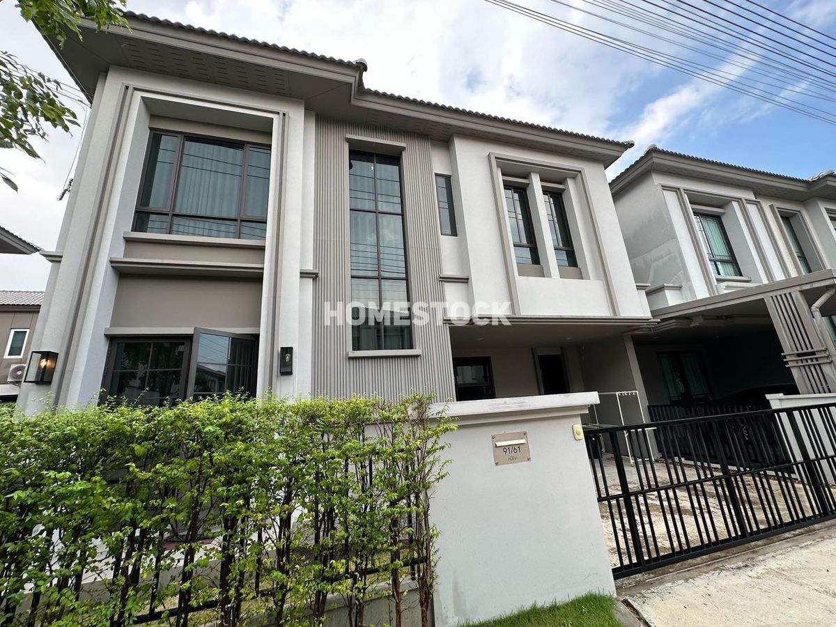 For RentHousePathum Thani,Rangsit, Thammasat : 20,000.- House with PLENO TOWN Village, Pleano Town Phahon-Lam Luk Ka Liab Khlong 3, near Sin Future Park Rangsit Hospital