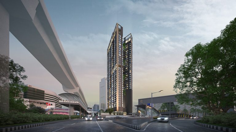 Sale DownCondoLadprao, Central Ladprao : Urgent (Sell down) The Crest Park Residences near MRT Phahonyothin, BTS Five Ladprao Intersection