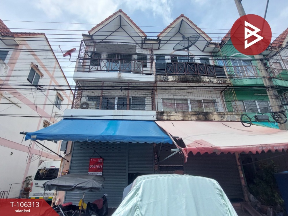 For SaleShop HouseSamut Prakan,Samrong : Selling/renting commercial buildings Rinticha Village, Phraeksa Samut Prakan, good location