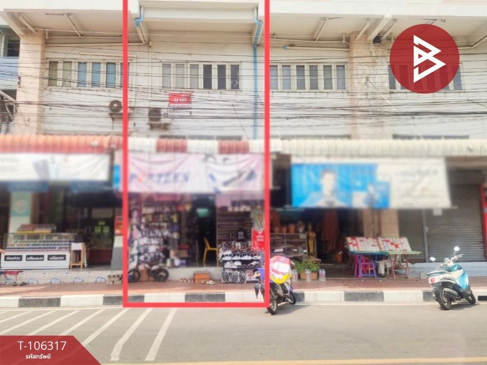 For SaleShop HouseMahachai Samut Sakhon : 2 -storey commercial building for sale, Housing Village, Samut Sakhon, Tha Chin