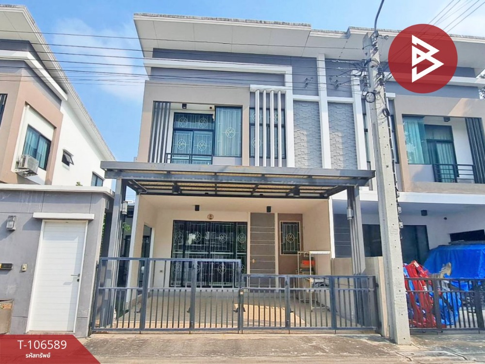 ขายทาวน์โฮมนนทบุรี บางใหญ่ บางบัวทอง : ขายทาวน์เฮ้าส์ หมู่บ้านเดอะทรัสต์ ราชพฤกษ์-รัตนาธิเบศร์ 3 นนทบุรี