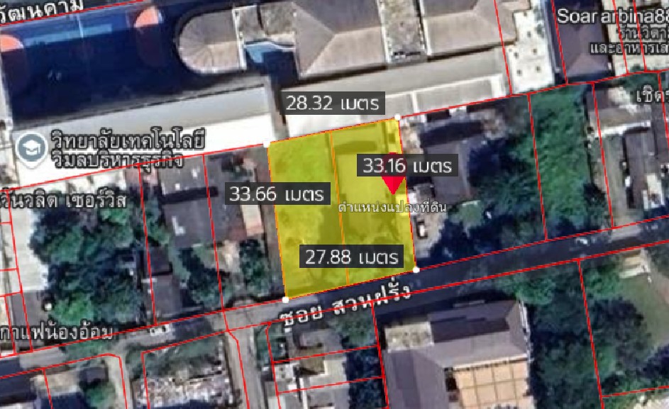 For SaleLandBang Sue, Wong Sawang, Tao Pun : House with Land Soi Suan Farang Prachachuen 6 Yaek 1-2-4 / 2 Ngan 30 Square Wa (FOR SALE) STD017