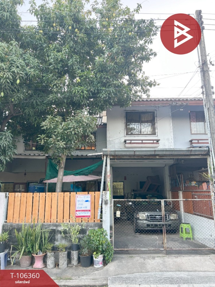 For SaleTownhomeChachoengsao : Urgent sale Ban Pho Chachoengsao Housing Village, opposite Toyota