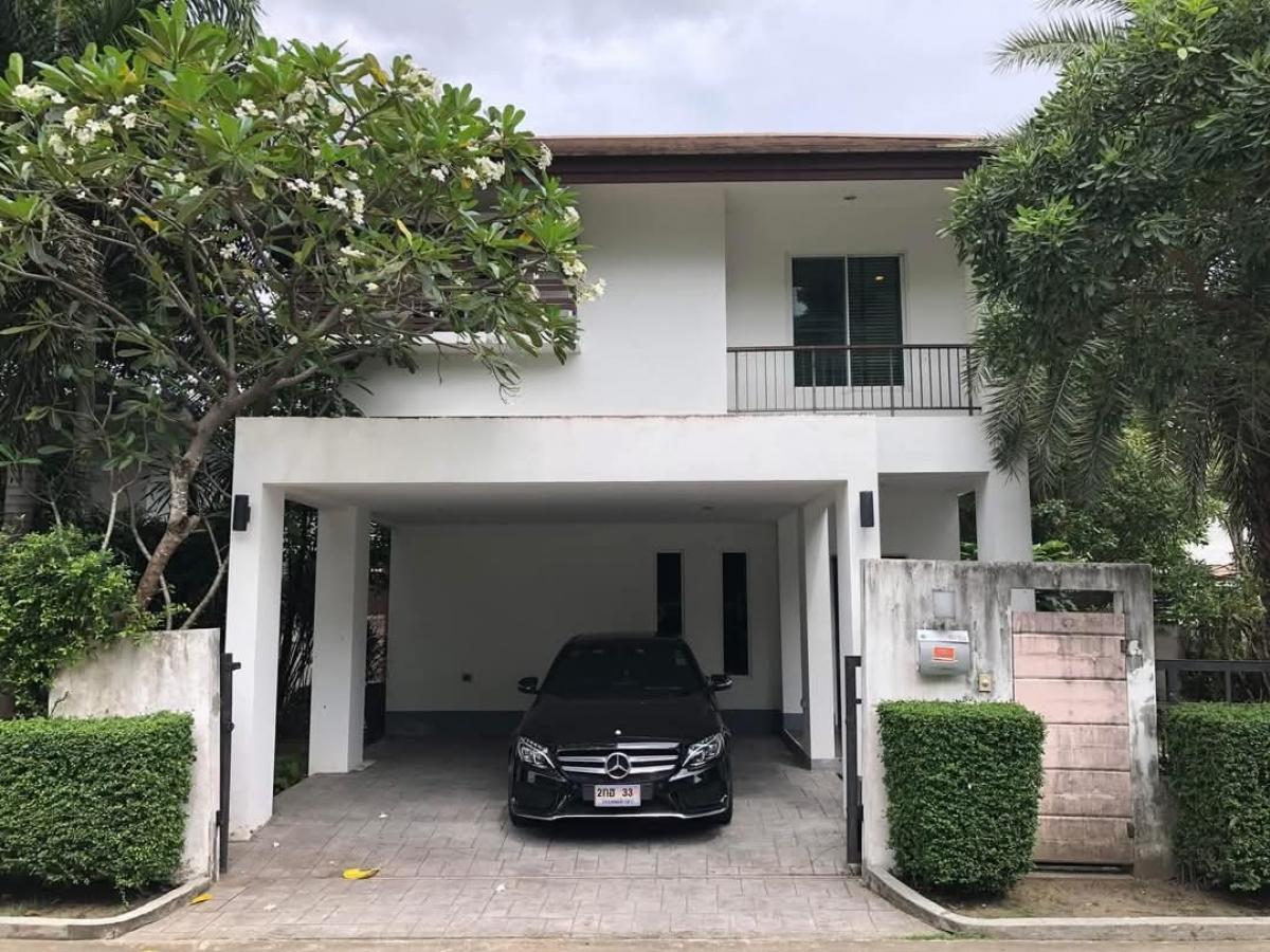 For RentHouseEakachai, Bang Bon : 2 -storey detached house for rent: Neva Sathorn Village, Kanlapaphruek Road