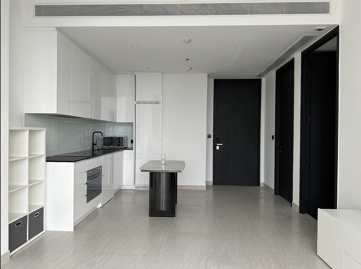ให้เช่าคอนโดสาทร นราธิวาส : ห้องหายาก ตกเเต่งสุดปัง Tait 12  | 1 Bed 1 Bath 55,000 THB/เดือน  📞 Call: 086-746-8882 (K. Cooper)