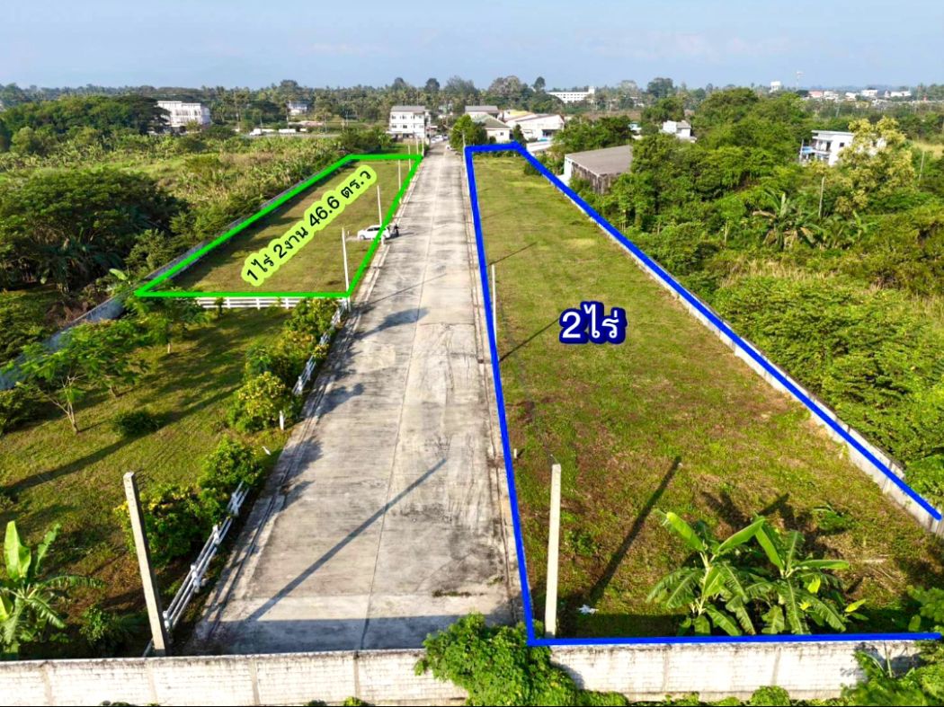ขายที่ดินนครศรีธรรมราช : ขาย ที่ดิน จัดสรร 22 แปลง น้ำไม่ท่วมที่ดิน  3 ไร่ 2 งาน 46.7 ตร.วา ถมสูงแล้วนาน 10 ปี