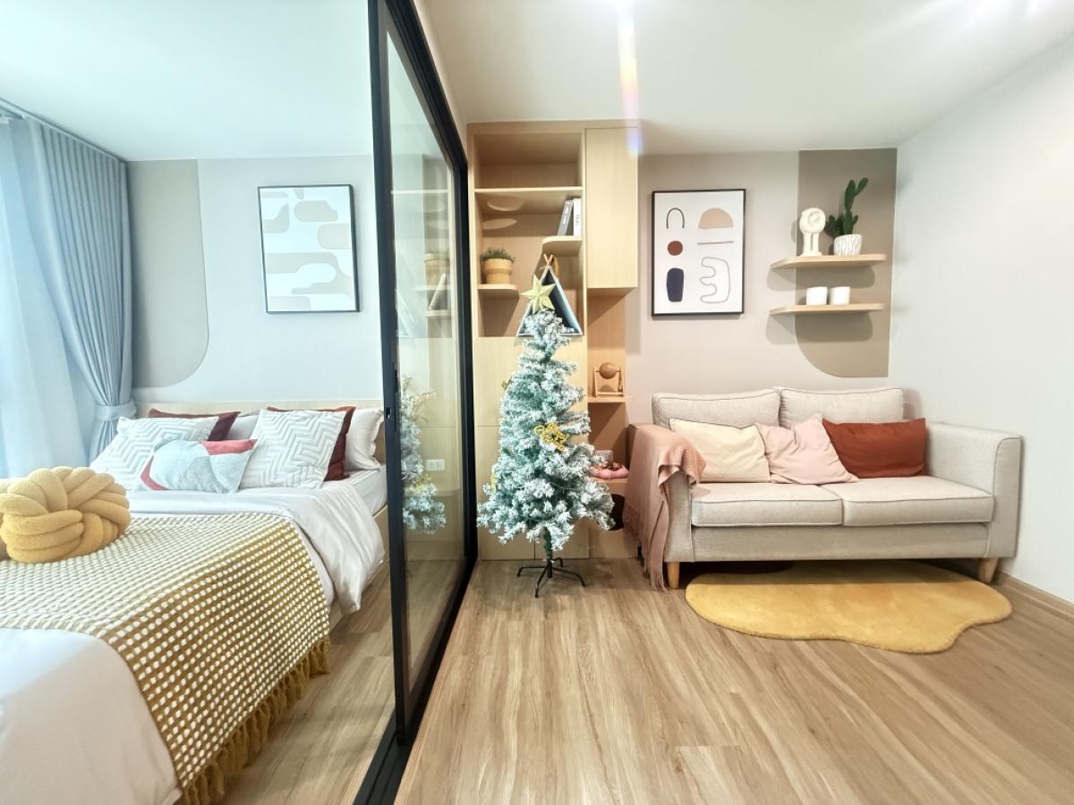 For SaleCondoBangna, Bearing, Lasalle : 🔥 Condo for sale Ready to stay in the 1st hand from the project. 📍 Arlo Lasalle 17 Sukhumvit 105🔹 25 square meters (1Bedroom) 🔹1 Bedroom 1 bathroom ❌ Price 2,590,000 baht ❌✅ Sell only 1,790,000 baht 🔹 Size 30 square meters (1Bedroom) 🔹1 Bedroom 1 bathroom