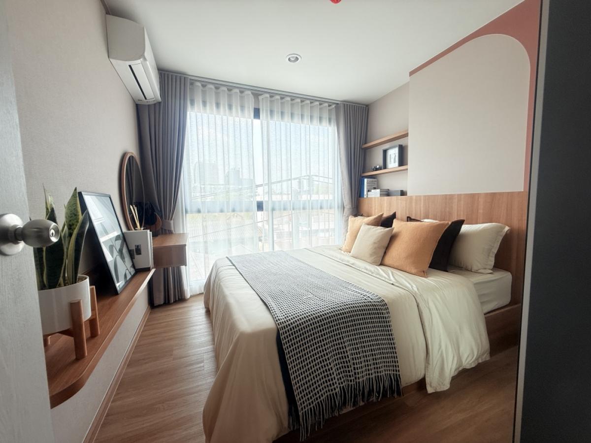 For SaleCondoBangna, Bearing, Lasalle : 🔥 Condo for sale Ready to stay in the 1st hand from the project. 📍 Arlo Lasalle 17 Sukhumvit 105🔹 25 square meters (1Bedroom) 🔹1 Bedroom 1 bathroom ❌ Price 2,590,000 baht ❌✅ Sell only 1,790,000 baht 🔹 Size 30 square meters (1Bedroom) 🔹1 Bedroom 1 bathroom