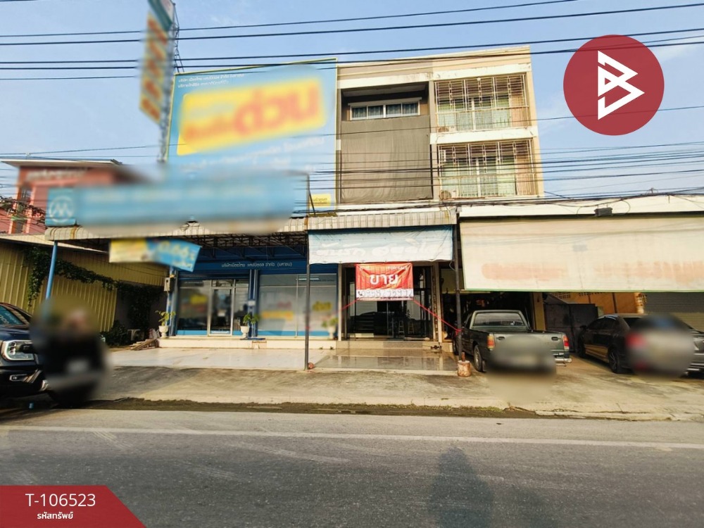 ขายอาคารพาณิชย์นครปฐม : ขายอาคารพาณิชย์ 3 ชั้น เนื้อที่ 20 ตร.วา พุทธมณฑล นครปฐม