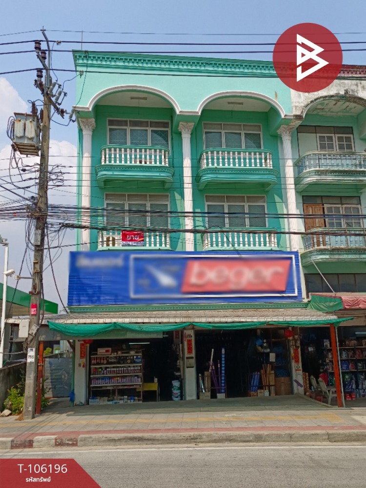 For SaleShop HouseLadkrabang, Suwannaphum Airport : Sell ​​2 commercial buildings, Lat Krabang-Luang Civil Road, Lat Krabang, Bangkok