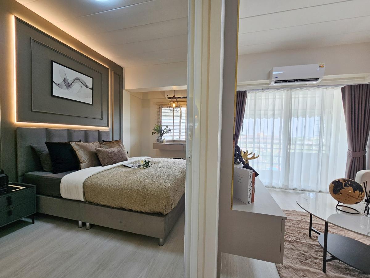 ขายคอนโดโชคชัย4 ลาดพร้าว71 : 🐈ขายคอนโดเลี้ยงสัตว์🐈ดุลิยาเพลส 37.78 ตรม ห้องใหญ่ เฟอร์นิเจอร์บิ้วอินทั้งห้องพร้อมเข้าอยู่ ราคาขายเพียง 1,450,000 บาท