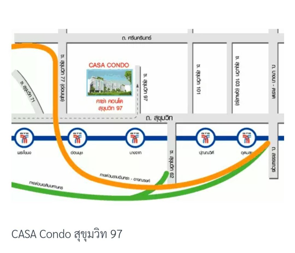 For SaleCondoOnnut, Udomsuk : East, beautiful room, full furniture.