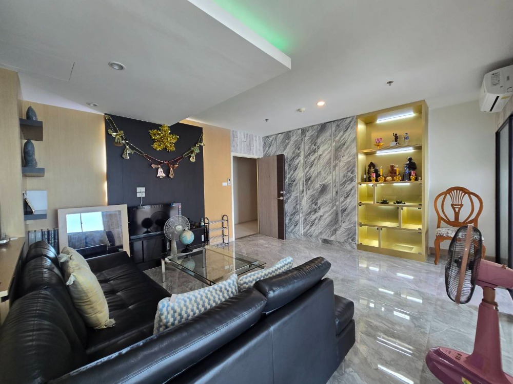 For RentCondoThaphra, Talat Phlu, Wutthakat : For Rent Supalai Loft, 3BED Talat Talat Phlu, with some furniture, high class, beautiful view, special price