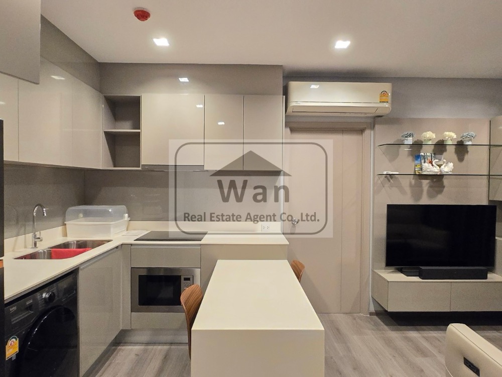 ให้เช่าคอนโดรัตนาธิเบศร์ สนามบินน้ำ พระนั่งเกล้า : ให้เช่า politan rive ชั้น 49 แบบ 2 ห้องนอน 52 ตร.ม. วิวแม่น้ำ ครบพร้อมอยู่