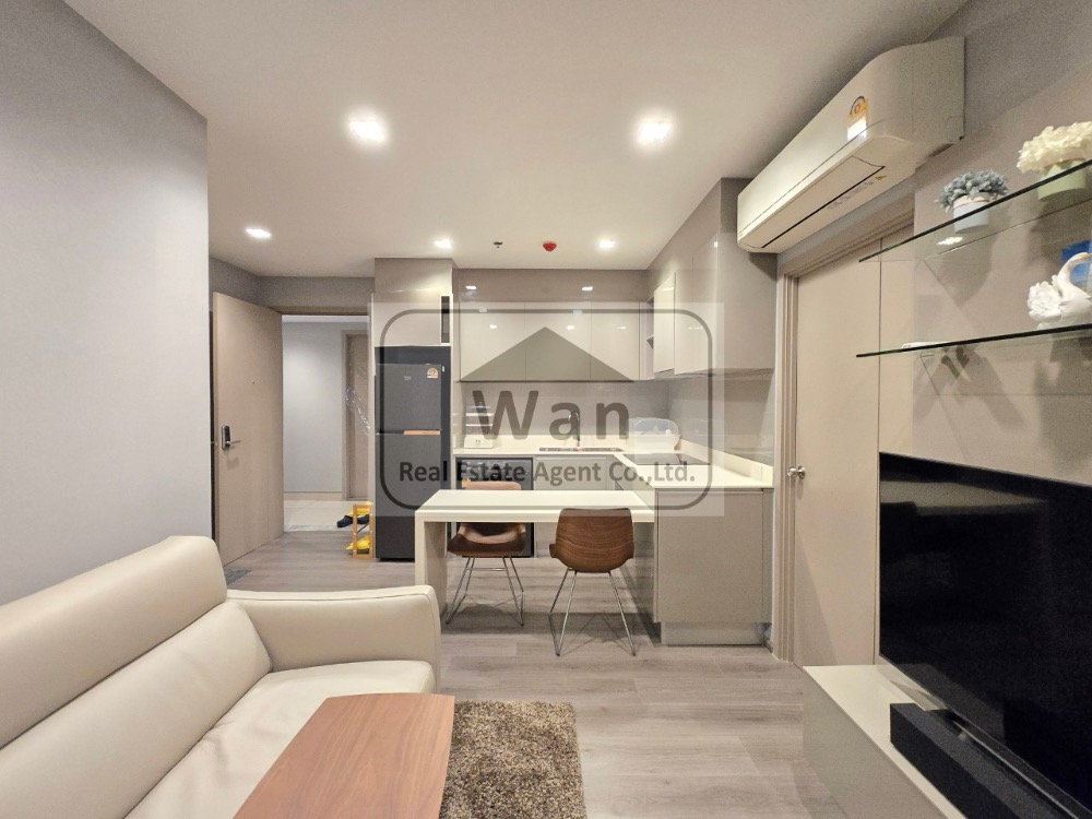 ให้เช่าคอนโดรัตนาธิเบศร์ สนามบินน้ำ พระนั่งเกล้า : ให้เช่า politan rive ชั้น 49 แบบ 2 ห้องนอน 52 ตร.ม. วิวแม่น้ำ ครบพร้อมอยู่